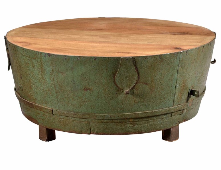 in metaal hout, Duitsland vintage - brocante - vintage en teakhouten meubels - Teak Paleis
