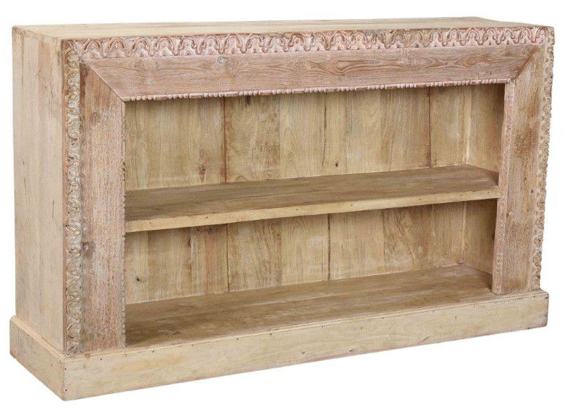 voorjaar bouwen Gezamenlijk Vintage lage boekenkast in recycled hout, Nederland brocante - te koop  brocante meubels tegen goedkope en lage prijzen - Teak Paleis